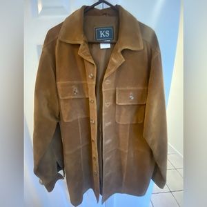 Like New Kingsize KS 100% Leather tan/brown, Unbelievable Deal👍🏻 Very Manly😎